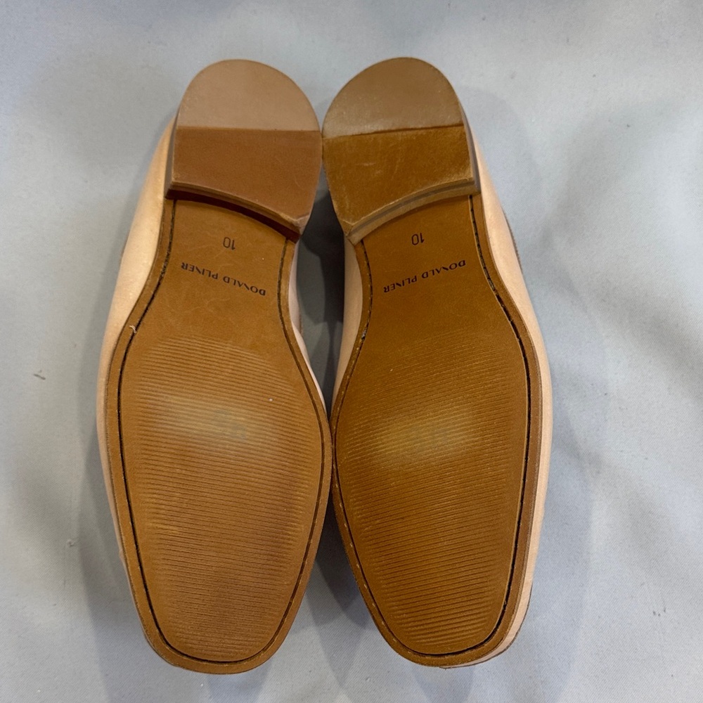 Donald J Pliner Men’s Woven Leather Slip-On Loafers – Size 10 - Picture 6 of 9